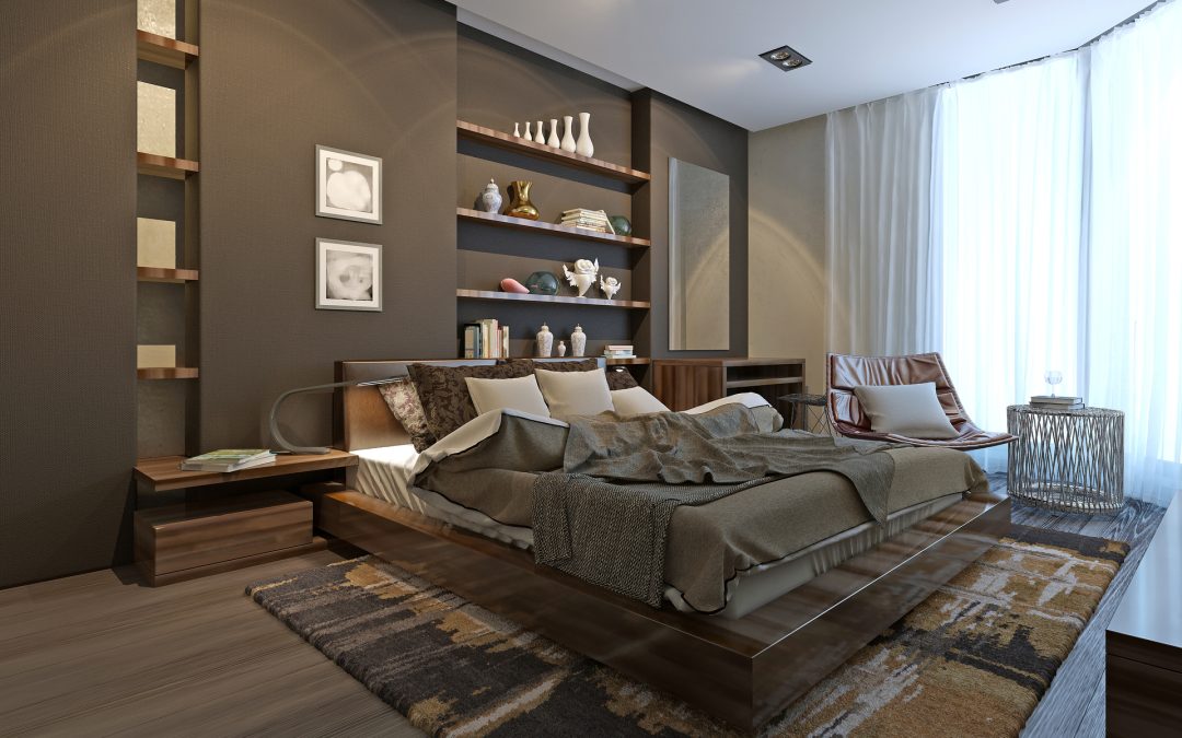 Police u spavaćoj sobi – 5 načina za dodavanje prostora za pohranu ali i stila