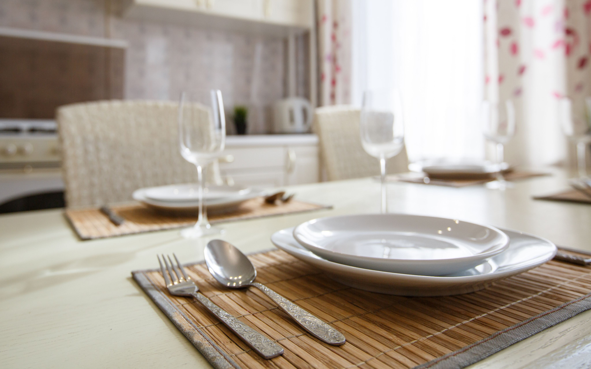 Podmetači kao dekoracija za stol